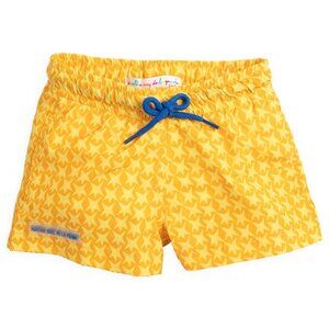 NWT Agatha Ruiz de la Prada Baby Boys Mustard Star Boxer Trunks 12 Months